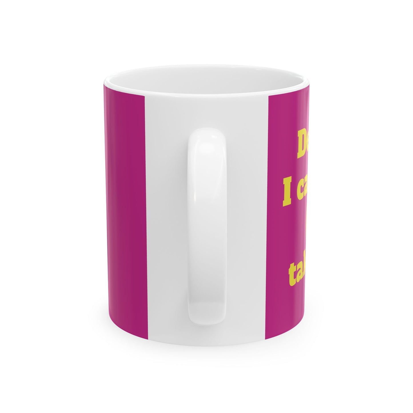 Funny Ceramic Mug - "Dear Santa, I can explain (but it’ll take a drink)" 11oz & 15oz