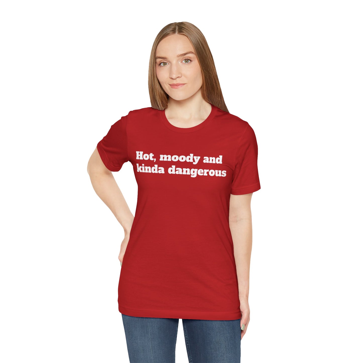 Sassy Love Shirts - "Hot, Moody and Kinda Dangerous"