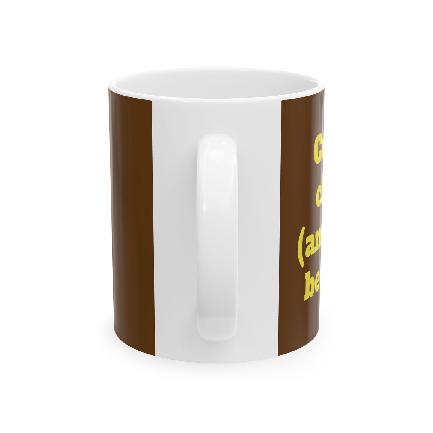 Funny Ceramic Mug - "Cup of cheer (and maybe rum)." 11oz & 15oz