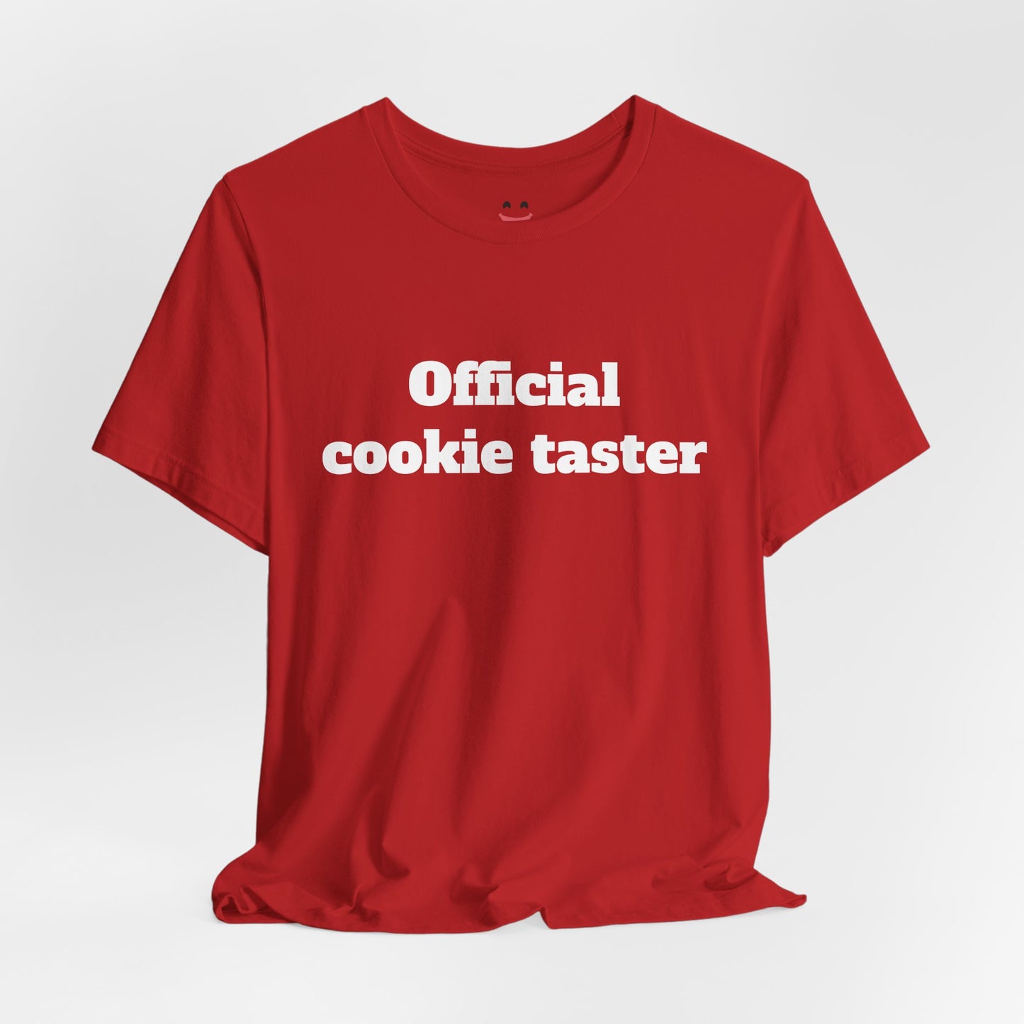 Festive Short Sleeve Tee - "Official Cookie taster"