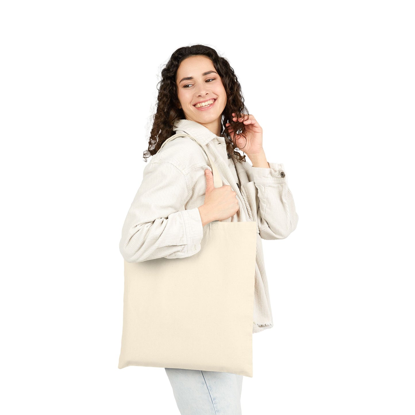 Stylish Cotton Tote Bag ''More jingle, less stress''