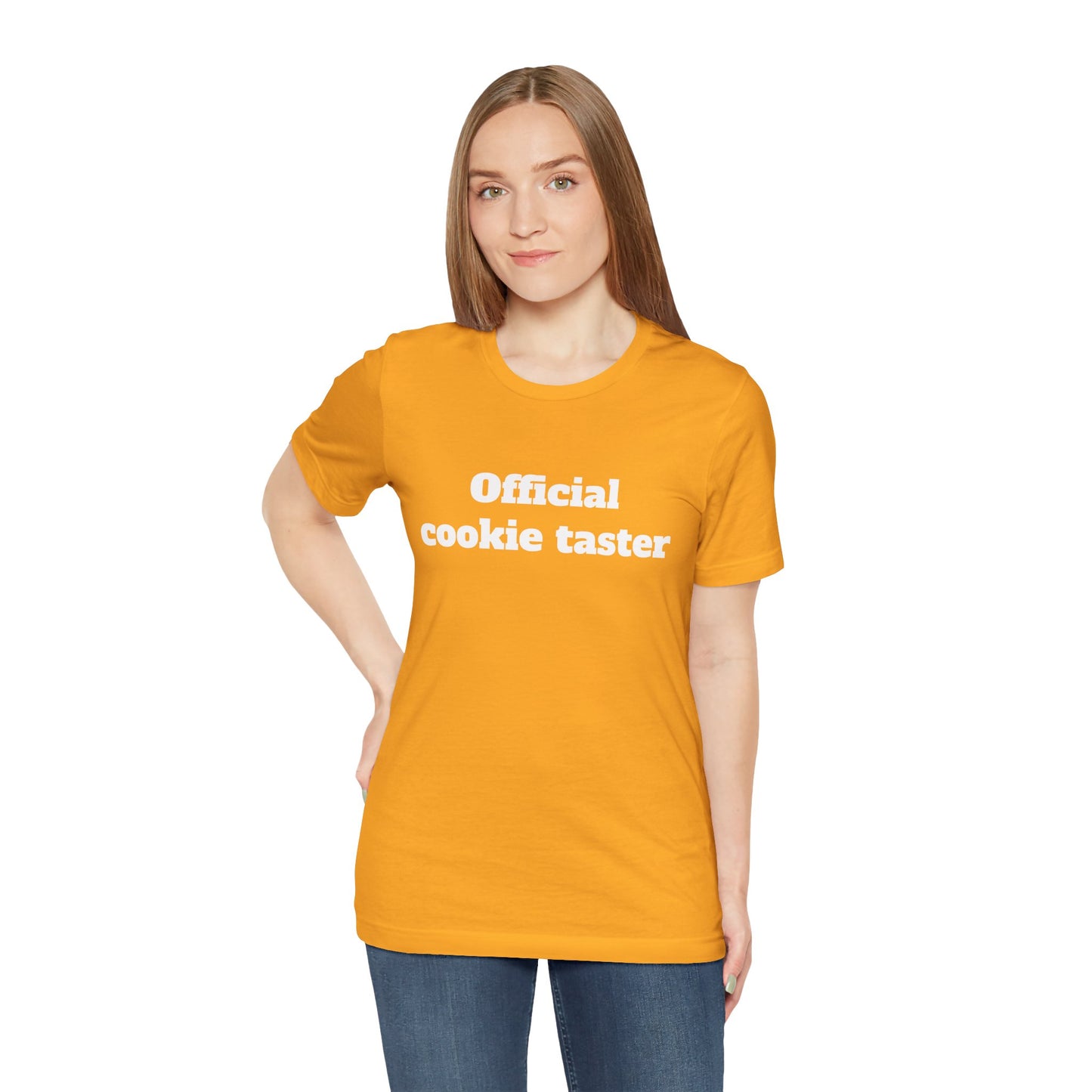 Festive Short Sleeve Tee - "Official Cookie taster"