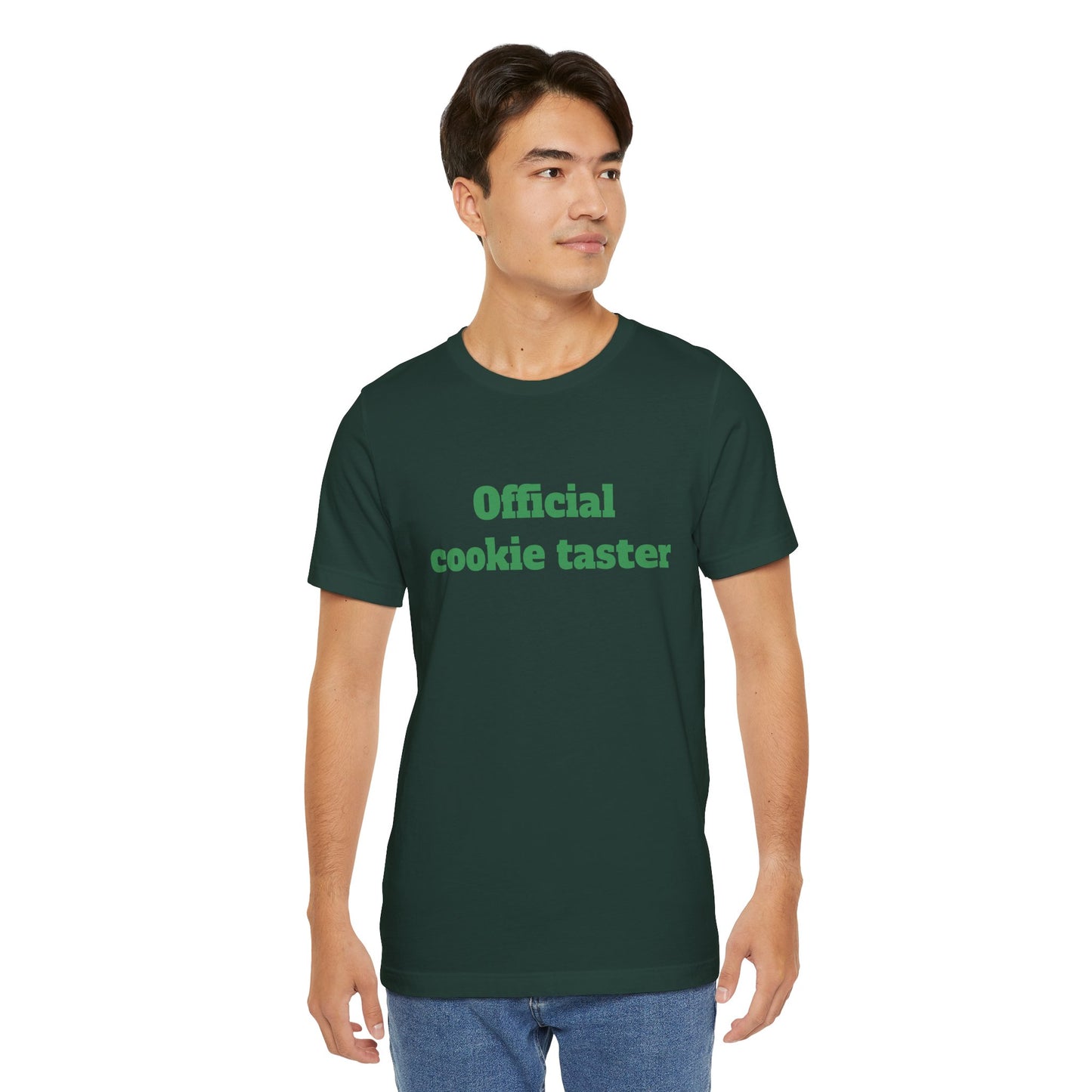 Festive Short Sleeve Tee - "Official Cookie taster"