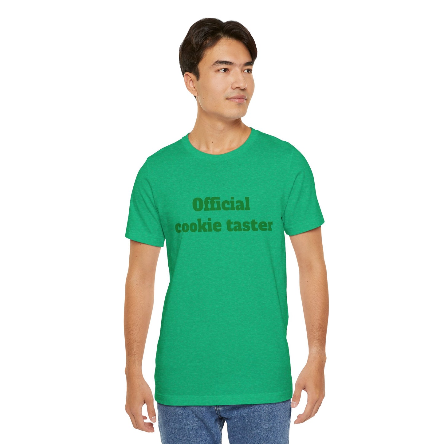 Festive Short Sleeve Tee - "Official Cookie taster"