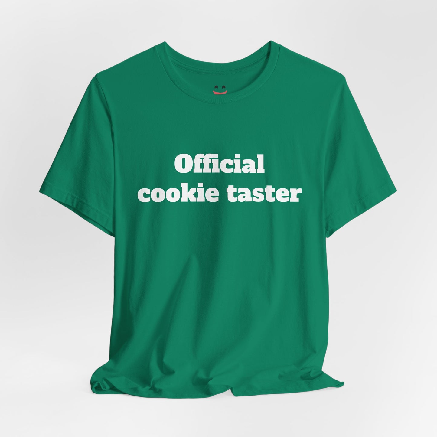 Festive Short Sleeve Tee - "Official Cookie taster"