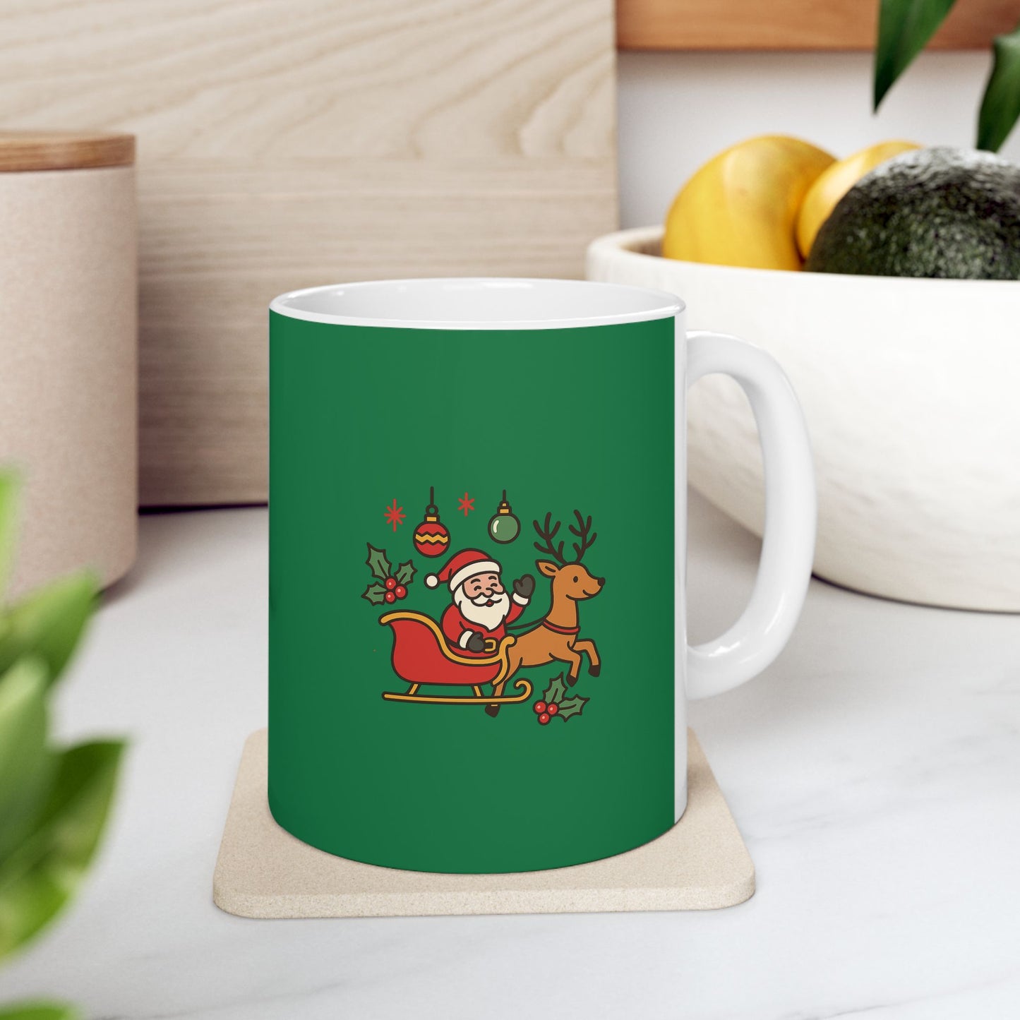 Funny Ceramic Mug - "Too Hot... for the North Pole" 11oz & 15oz