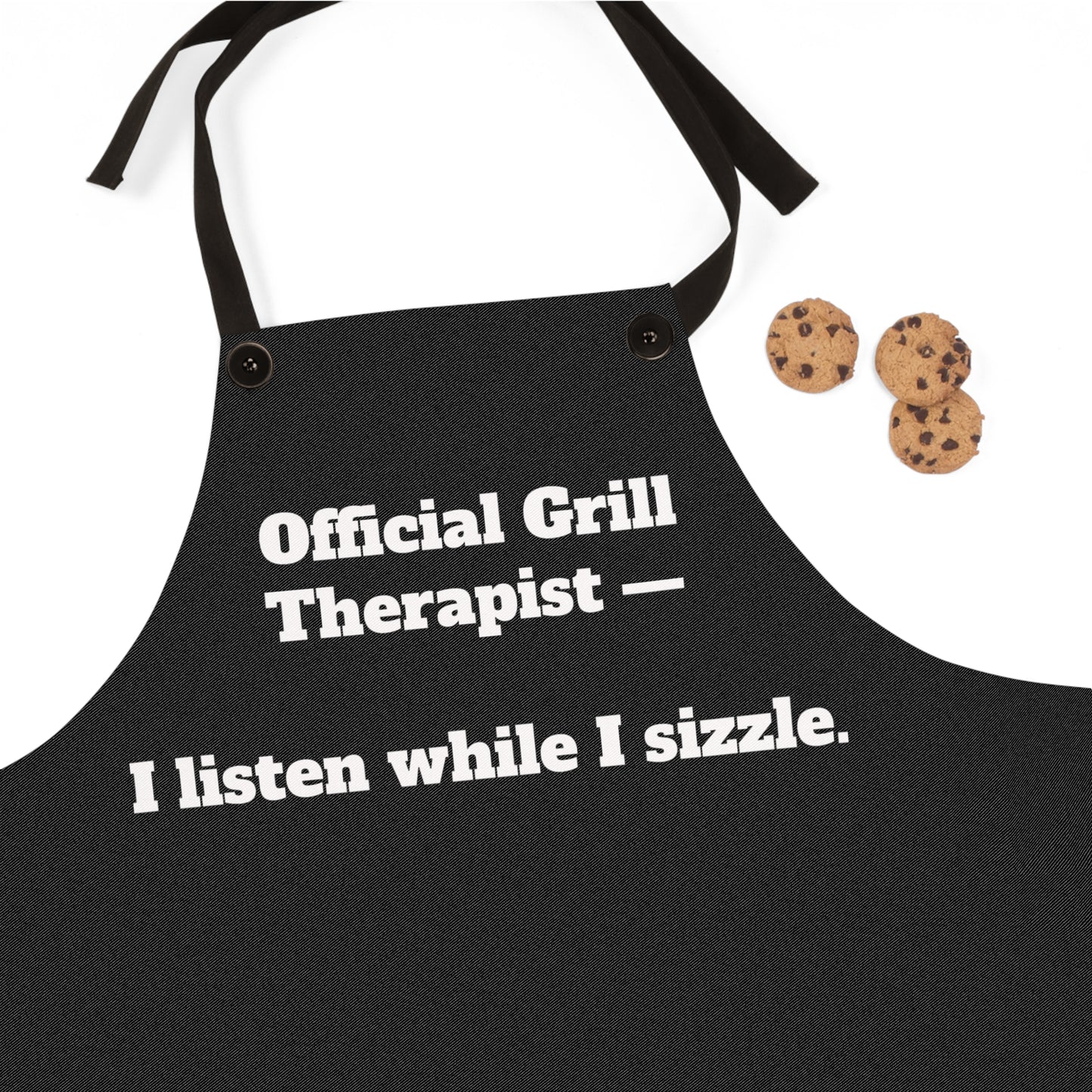 Kitchen KING - ''Official Grill Therapist — I listen while I sizzle.''