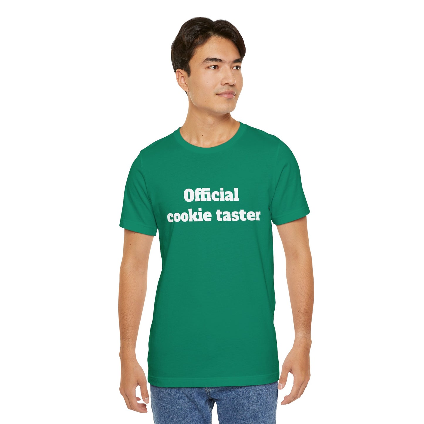 Festive Short Sleeve Tee - "Official Cookie taster"