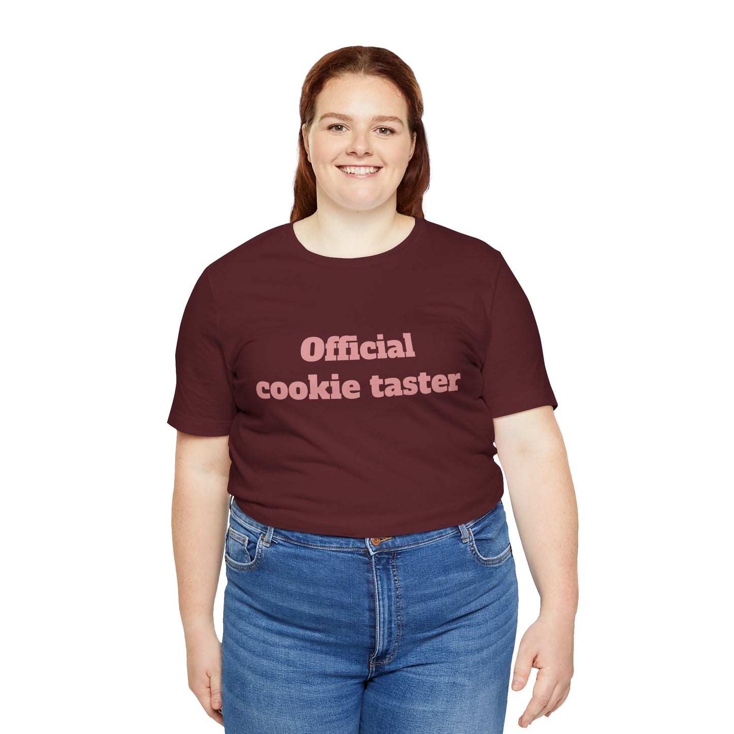 Festive Short Sleeve Tee - "Official Cookie taster"