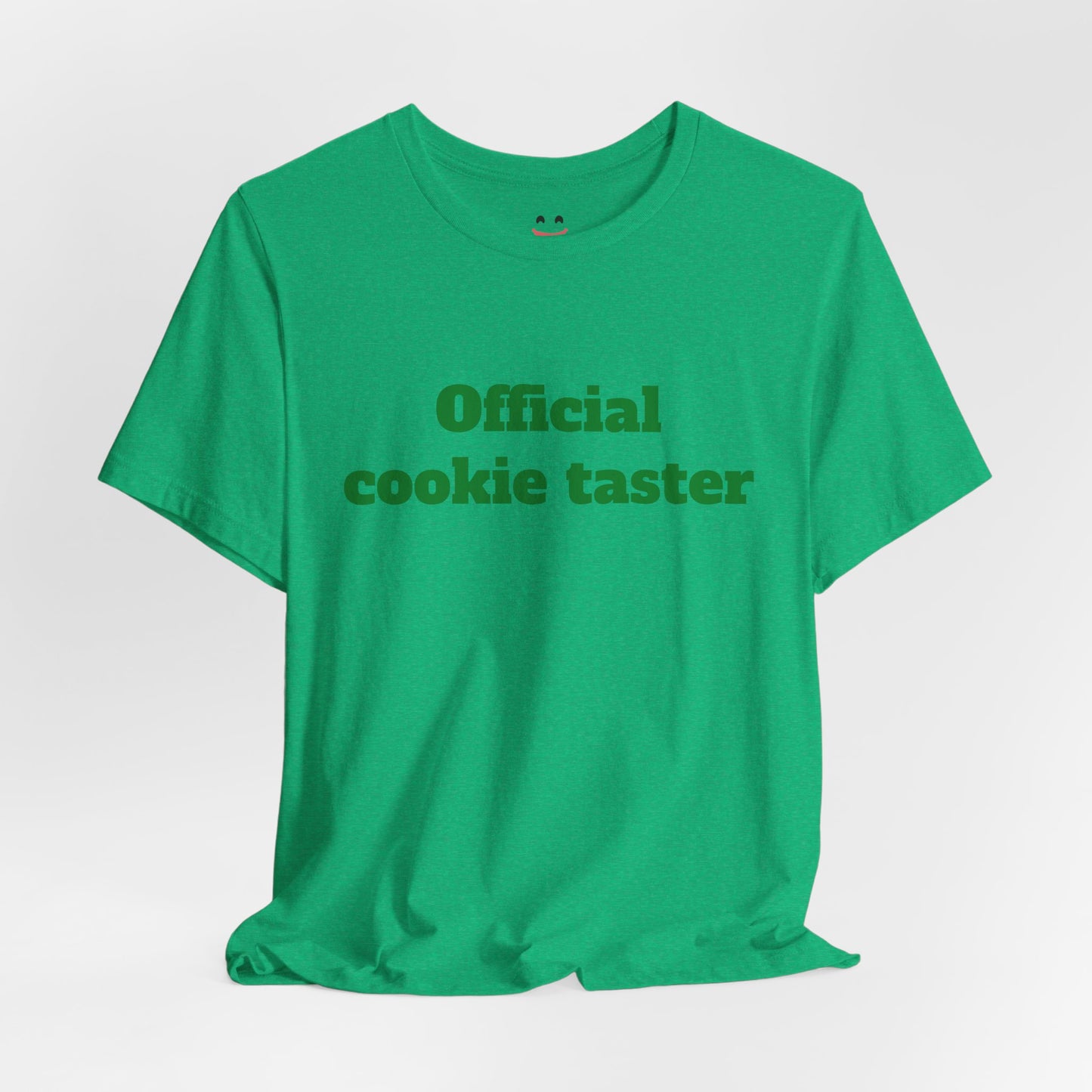 Festive Short Sleeve Tee - "Official Cookie taster"