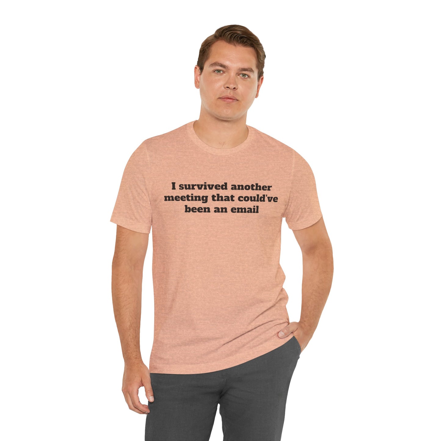 Workday Survivor Shirts - "I Survived Another Meeting That Could've Been An Email"