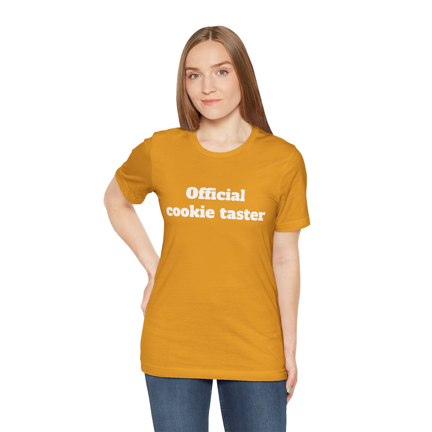 Festive Short Sleeve Tee - "Official Cookie taster"
