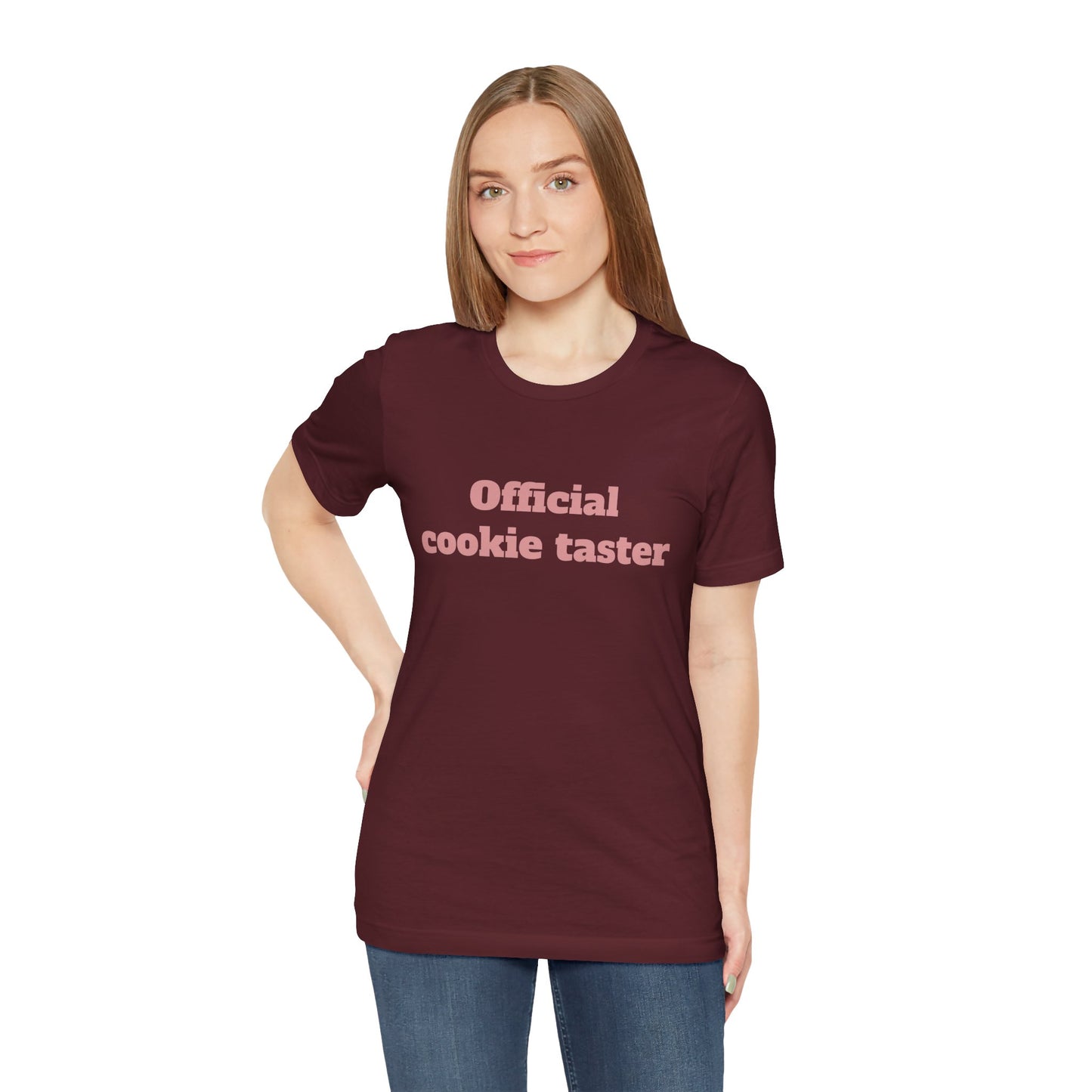 Festive Short Sleeve Tee - "Official Cookie taster"