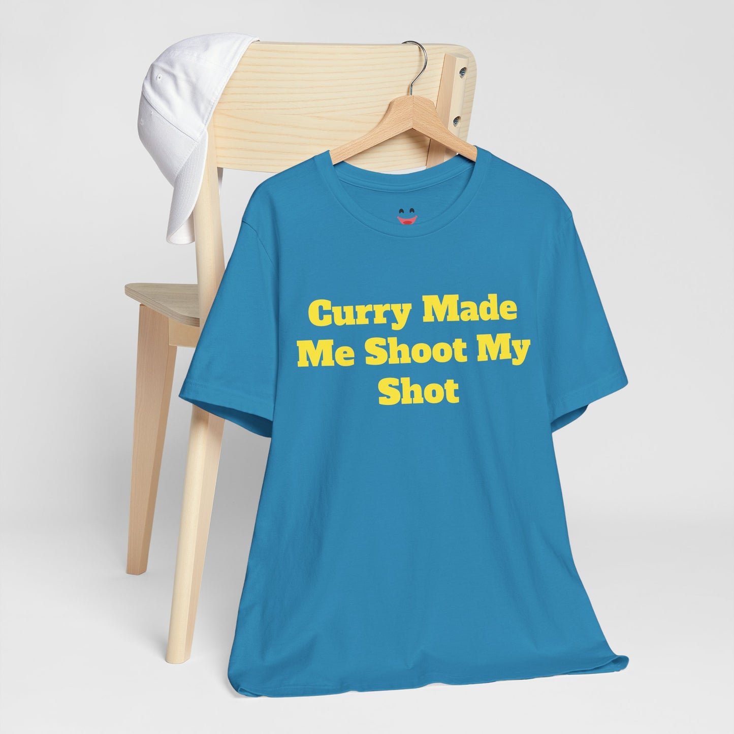 Curry Inspired Unisex Tee - "Curry Made Me Shoot My Shot"
