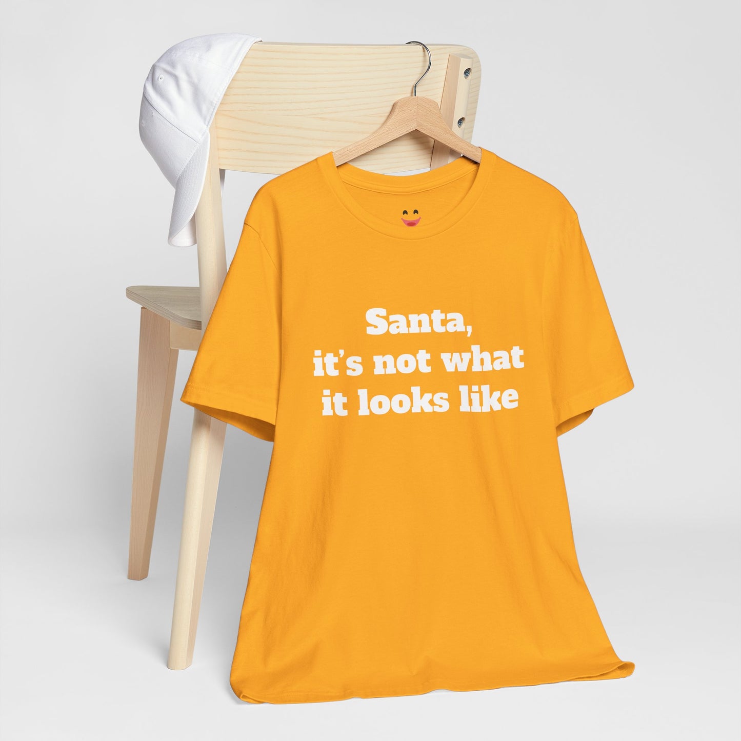 Festive Short Sleeve Tee - "Santa, it’s not what it looks like"