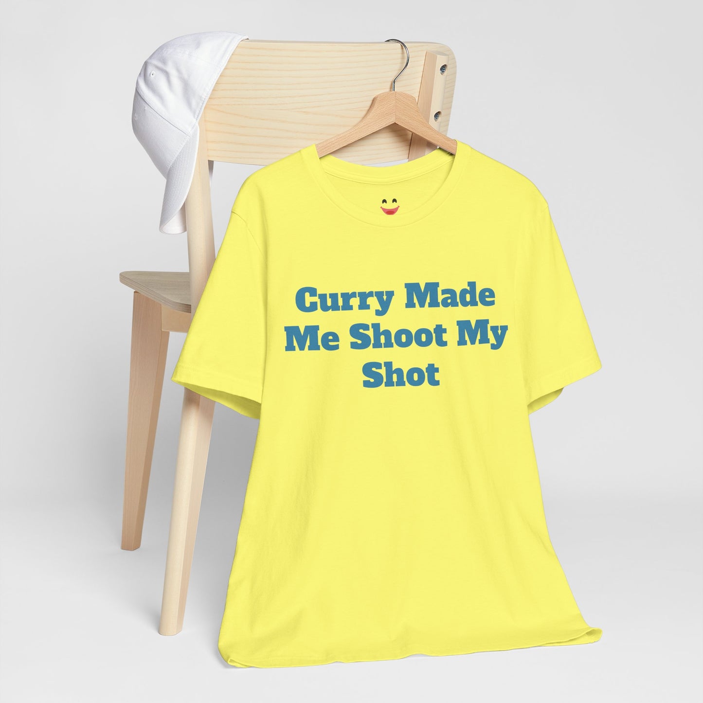 Curry Inspired Unisex Tee - "Curry Made Me Shoot My Shot"