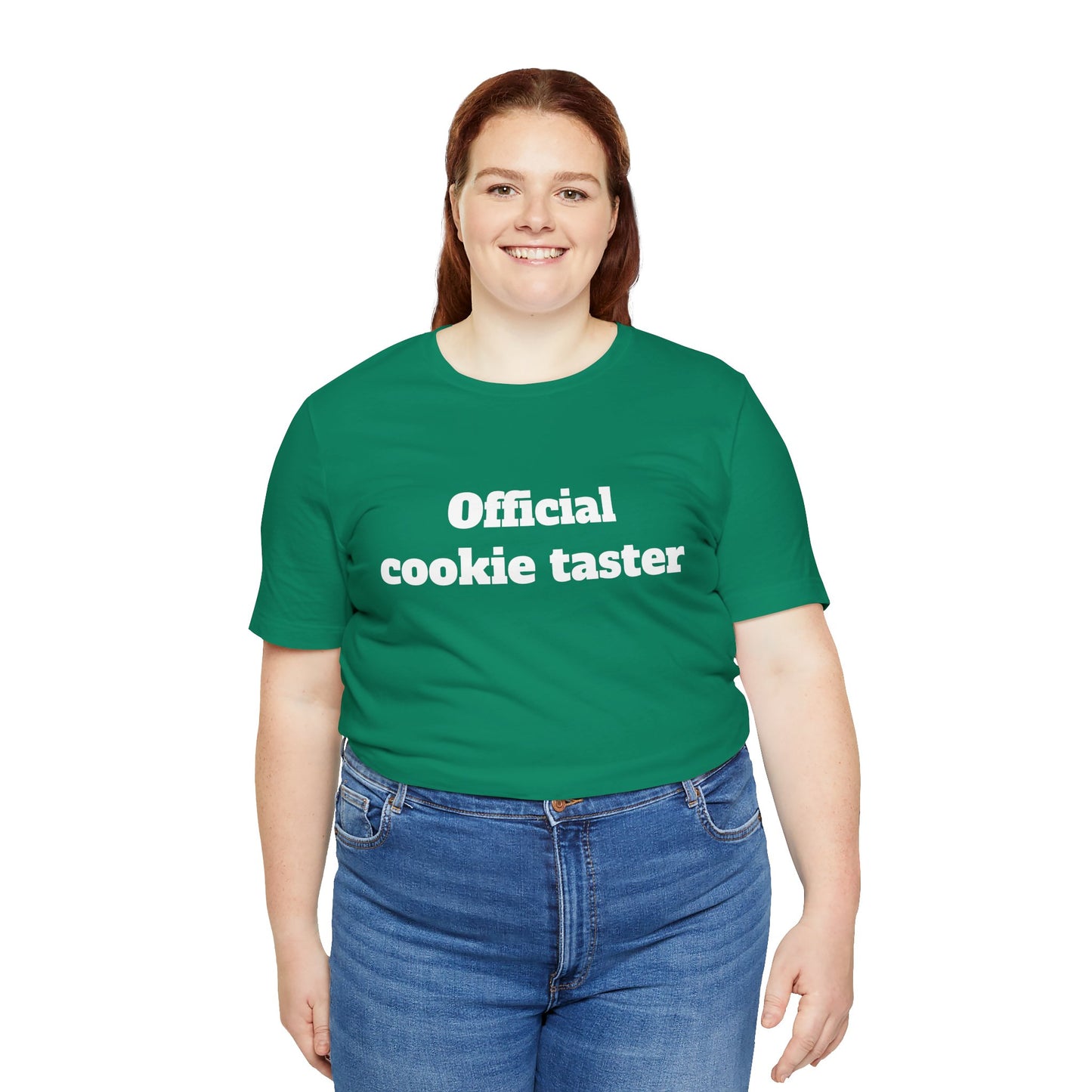 Festive Short Sleeve Tee - "Official Cookie taster"