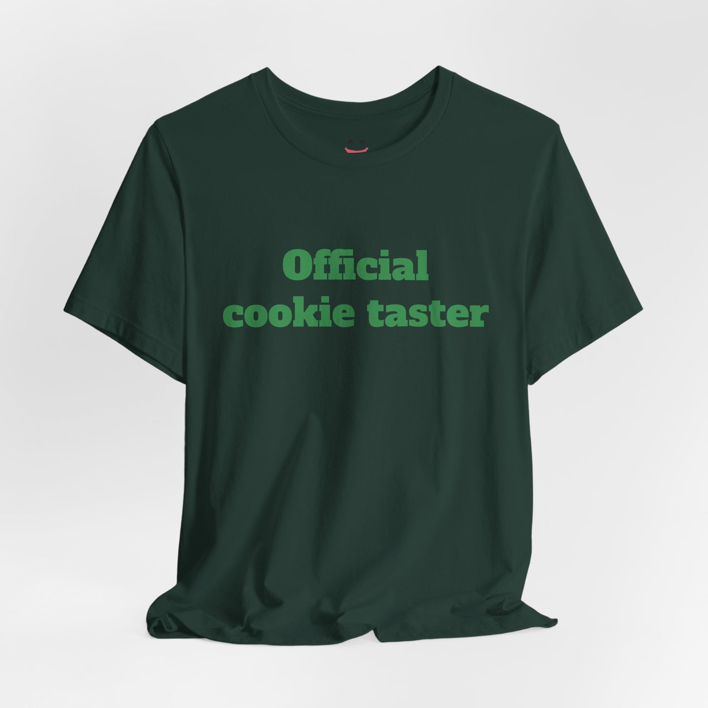 Festive Short Sleeve Tee - "Official Cookie taster"