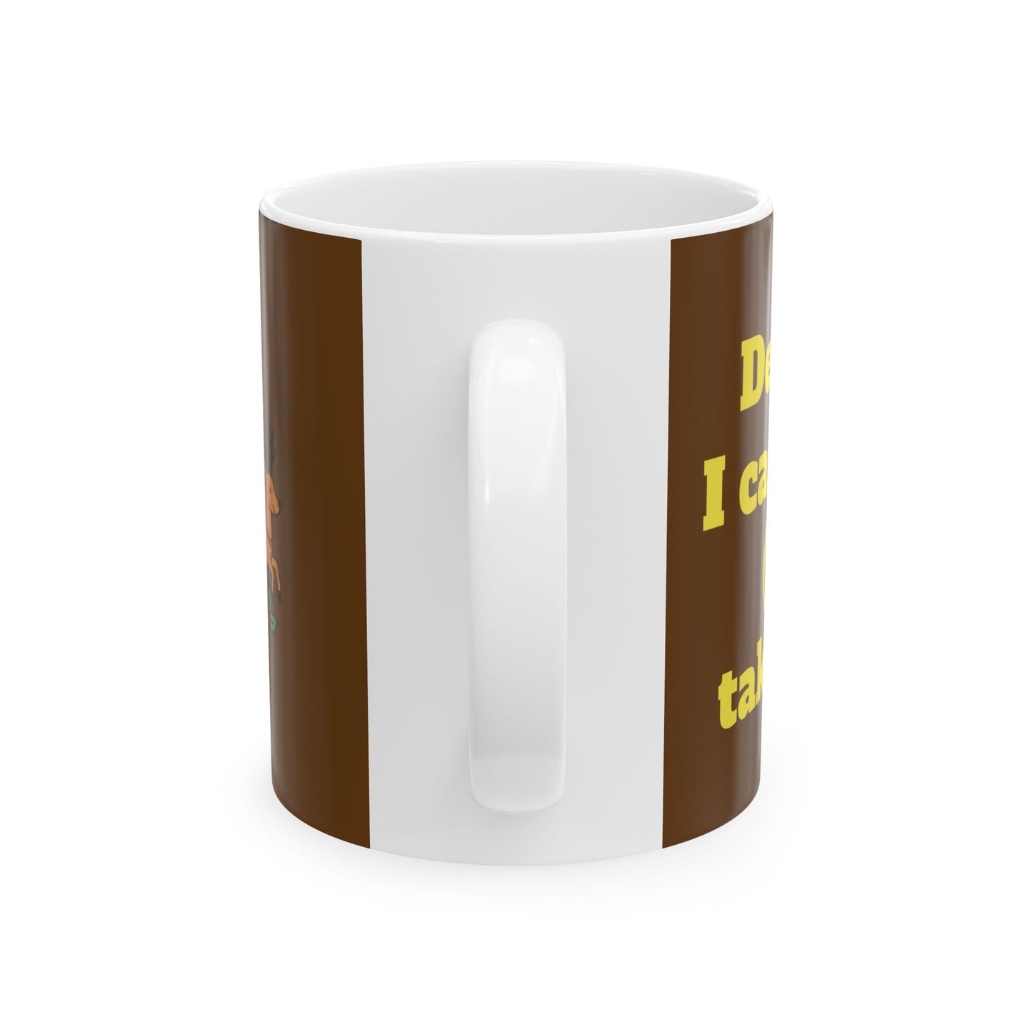 Funny Ceramic Mug - "Dear Santa, I can explain (but it’ll take a drink)" 11oz & 15oz